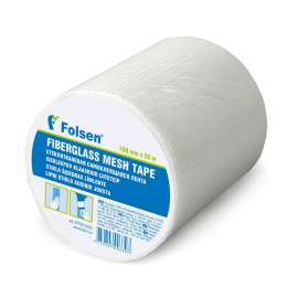Лента стекловолоконная (серпянка) FOLSEN 100мм x 20м