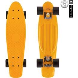 Скейтборд RT 401-O Fishskateboard 22'' винил 56,6х15 с сумкой ORANGE/black