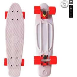 Скейтборд RT 401-G Fishskateboard 22'' винил 56,6х15 с сумкой GREY/red