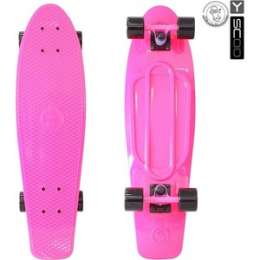 Скейтборд RT 402-P Big Fishskateboard 27'' винил 68,6х19 с сумкой PINK/black