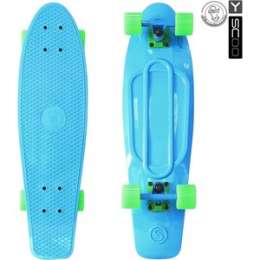 Скейтборд RT 402-B Big Fishskateboard 27'' винил 68,6х19 с сумкой BLUE/green