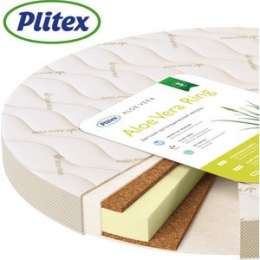Матрас детский Plitex Aloe Vera Ring 640x640x100 мм (MPAVR-0724AB-19/1)