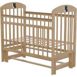 Кроватка Briciola 2 маятник продольный авт. Светлая BR0205