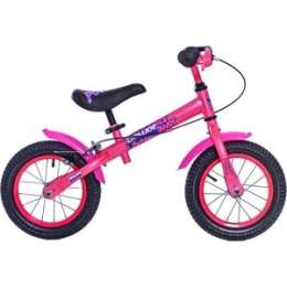 Беговел Velolider 166605 12'' Power розовый
