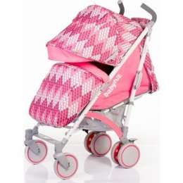 Коляска прогулочная BabyHit Rainbow Rhombus Red'17