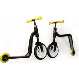 Самокат 3 в 1 Scoot&Ride Highwayfreak черно-желтый