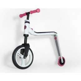 Самокат 3 в 1 Scoot&Ride Highwayfreak бело-розовый