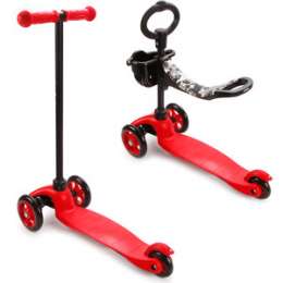 Самокат Moby Kids 2в1 (64965)