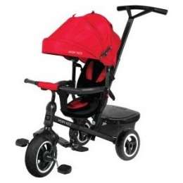 Велосипед трехколесный Moby Kids Rider 360, 10x8 AIR, красный (641203)