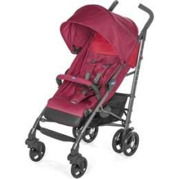 Коляска трость Chicco Lite Way 3 Top Red Berry (с бампером)