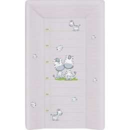 Матраc пеленальный Ceba Baby 70 см с изголовьем на кровать 120*60 см Zebra grey W-201-002-260