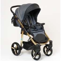 Коляска прогулочная Mr Sandman Traveler GOLD platinum 02
