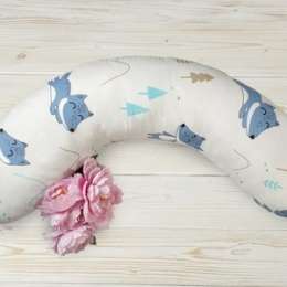 Подушка для беременных AmaroBaby WB 170х25 (В лесу)