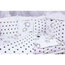 Комплект в кроватку AmaroBaby 15 предметов (3+12 подушек-бортиков) HOME ELITE (поплин/бязь)