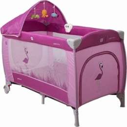 Манеж кровать Coto Baby Samba Lux Розовый 10