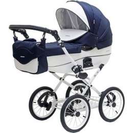 Коляска Riko BRUNO ECCO Prestige 11 синий-белый