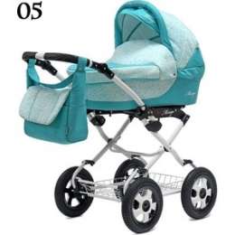 Коляска 2 в 1 Bart Plast MIRAGE 05 бирюза