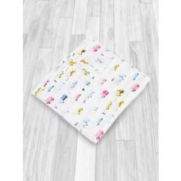 Муслиновая пеленка AmaroBaby Rainbow Машинки 125х115