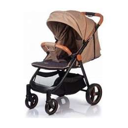 Коляска прогулочная Acarento BELLEZZA - BEIGE GREY - бежевый с серым