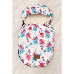 Конверт меховой AmaroBaby little friend 80х45 цветы (amaro-60lf-cv)