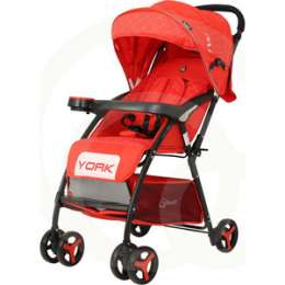 Коляска прогулочная Rant YORK RA153 red