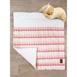 Плед AmaroBaby Exclusive Creative Collection 95х85 хлопок / minky TRIANGLES