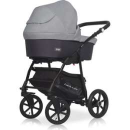Коляска 2 в 1 Riko Basic BELLA 01 серый-графит