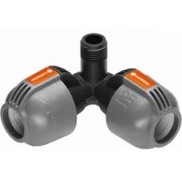 Соединитель Gardena L-образный 25мм x 1/2'' наружная резьба (02782-20.000.00)