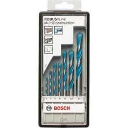 Набор сверл универсальных Bosch 4.0-12мм 7шт Multi Cunstruction (2.607.010.543)
