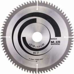 Диск пильный Bosch 216х30мм 80зубьев Multi Material (2.608.640.447)