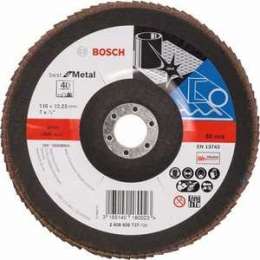 Круг лепестковый торцевой Bosch 180х22.2мм K40 Best for Metal (2.608.606.737)