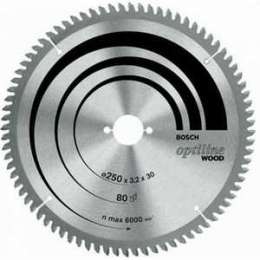 Диск пильный Bosch 254х30мм 60зубьев Optiline Wood (2.608.640.444)