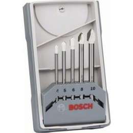 Набор сверл по керамике Bosch 4.0-10.0мм 5шт Ceramic (2.608.587.169)