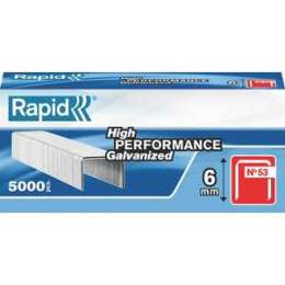 Скобы для степлера Rapid 6мм тип 53 5000шт Workline (11856250)