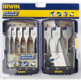 Набор сверл по дереву Irwin 12-32мм 8шт Blue Groove 4 (10506629)