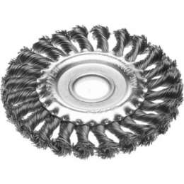 Корщетка-колесо Stayer Professional жгутированная 0,5 мм 175 мм х22 мм (35120-175)