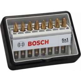 Набор бит Bosch х49мм PH1/PH2/PH3 8шт Max Grip Robust Line (2.607.002.570)
