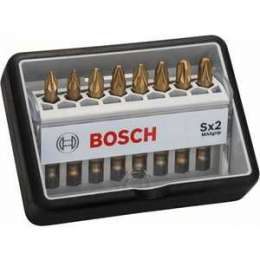 Набор бит Bosch х49мм PZ1/PZ2/PZ3 8шт Max Grip Robust Line (2.607.002.571)