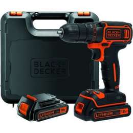 Дрели-шуруповерты аккумуляторные Black+Decker BDCDC18K1B