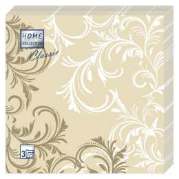 салфетки Home Collection Грация 3см 3-слойные 20шт