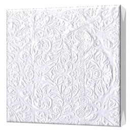 салфетки GOLD DECOR Серебро 3-слойные 33х33см 20шт