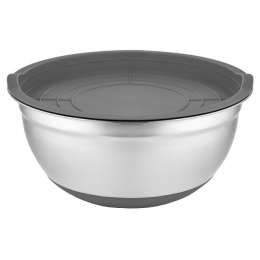 миска WALMER Home Chef 1,35л 20см с крышкой нерж.сталь, пластик