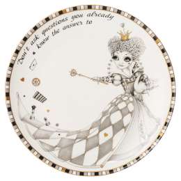 тарелка LEFARD Wonderland Королева 20см десертная фарфор