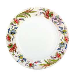 тарелка Bright Ornamental 18см десертная фарфор