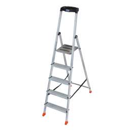 стремянка алюминиевая KRAUSE Safety 5 ступеней