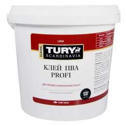 клей ПВА TURY Profi 1кг, арт.ПВА "profi" 1кг