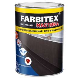 мастика Farbitex битумная гидроизоляционная 2кг, арт.4300003453