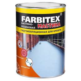 мастика Farbitex битумно-резиновая 2кг, арт.4300003456