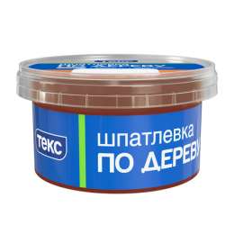 шпатлевка готовая ТЕКС по дереву 0,25кг махагон, арт.700001384