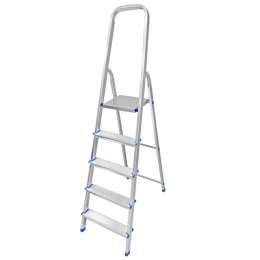 стремянка алюминиевая LADDERBEL 5 ступеней